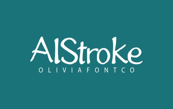 Aistroke Font: Romantic Handwriting for Your Handmade Products