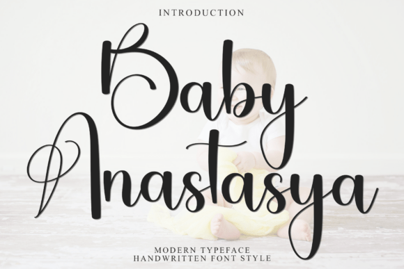 Baby Anastasya: A Script Font That Gives Your Small Business a Polished Look