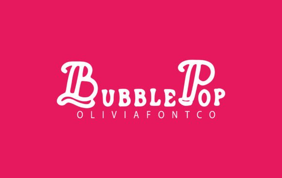 Bubblepop Font: A Handwritten Typeface for Small Business Branding