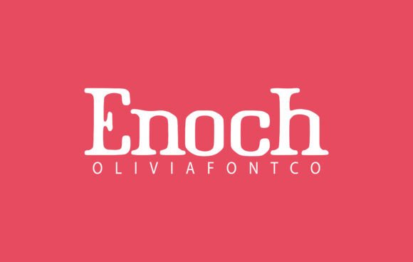 Enoch Font: A Handwritten Typeface with Romantic Charm for Branding Projects