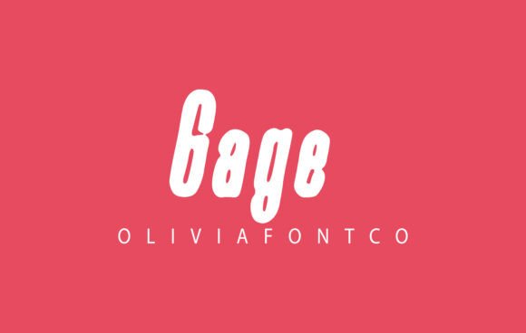 Gage: A Handwritten Font with Editorial Warmth