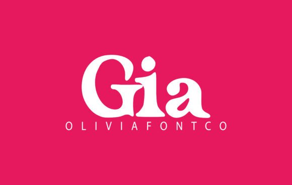Gia: A Handwritten Font for Elegant Design