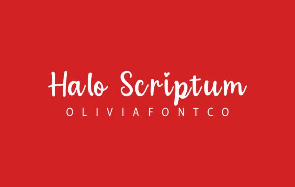 Halo Scriptum Font for Business