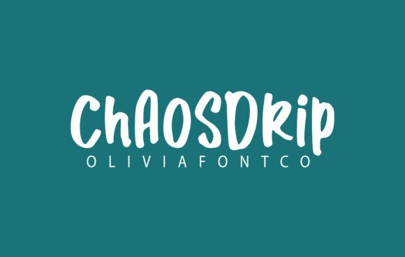 How a Handwritten Font Like Chaosdrip Made My Small Business Look Polished