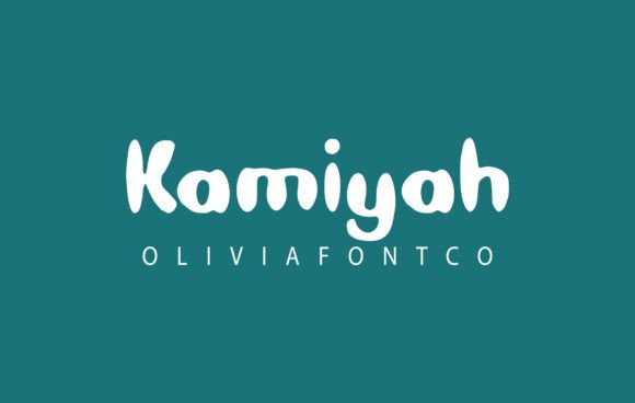Kamiyah: A Handwritten Font for Editorial Design and Publishing