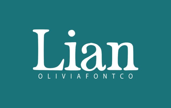 Lian Font: A Handwritten Script for Romantic Branding