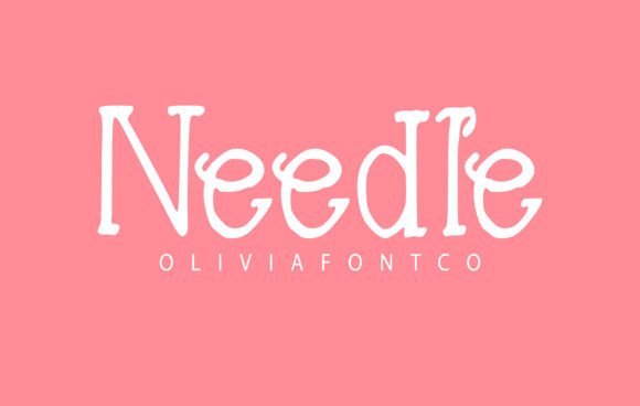 Needle Font: A Handwritten Script Typeface for Modern Web Design