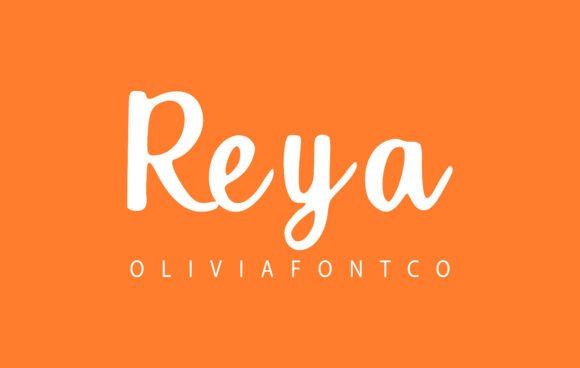 Reya Script Font: Romantic Handwriting for Digital Projects