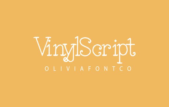 Vinylscript Font: A Handwritten Typeface That Elevates Small Business Branding