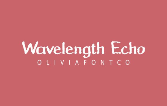 Wavelength Echo: The Romantic Script Font for Brand Storytelling